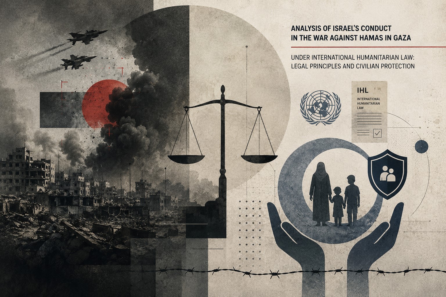 Analysis of Israel’s Conduct in the War against Hamas in Gaza under International Humanitarian Law: Legal Principles and Civilian Protection